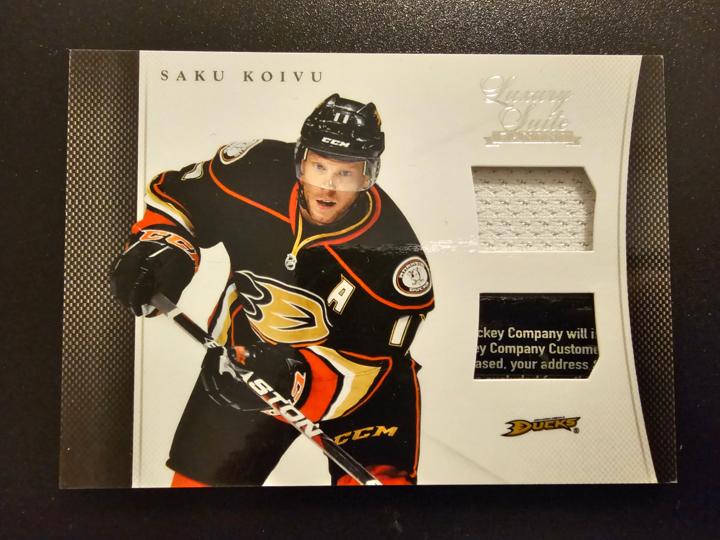 2011-12 Panini Rookie Anthology - Luxury Suite - Saku Koivu #6