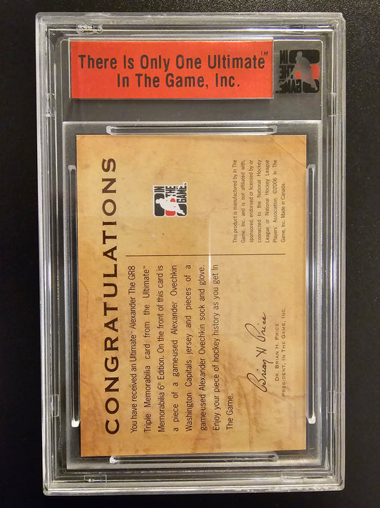 2014 In The Game Ultimate Memorabilia 14th edition Fall Expo Ultimate Archives Alexander Ovechkin UM-6 1of1