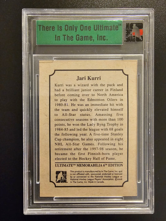2005-06 In the Game Be A Player Ultimate Memorabilia 6th Edition - Base Card Series Three Jari Kurri /40