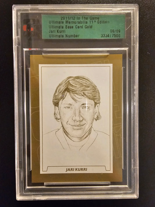 2011-12 In the Game Be A Player Ultimate Memorabilia 11th Edition - Ultimate Base Card Gold /9