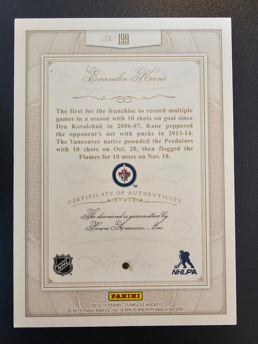 2013-14 Panini National Treasures - Flawless - Evander Kane #199 /5