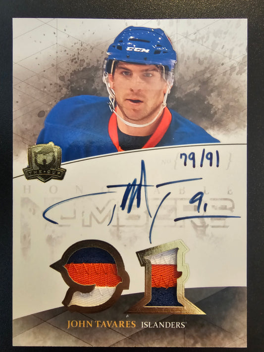 2010-11 Upper Deck The Cup - Honorable Numbers - John Tavares #HN-TA /91