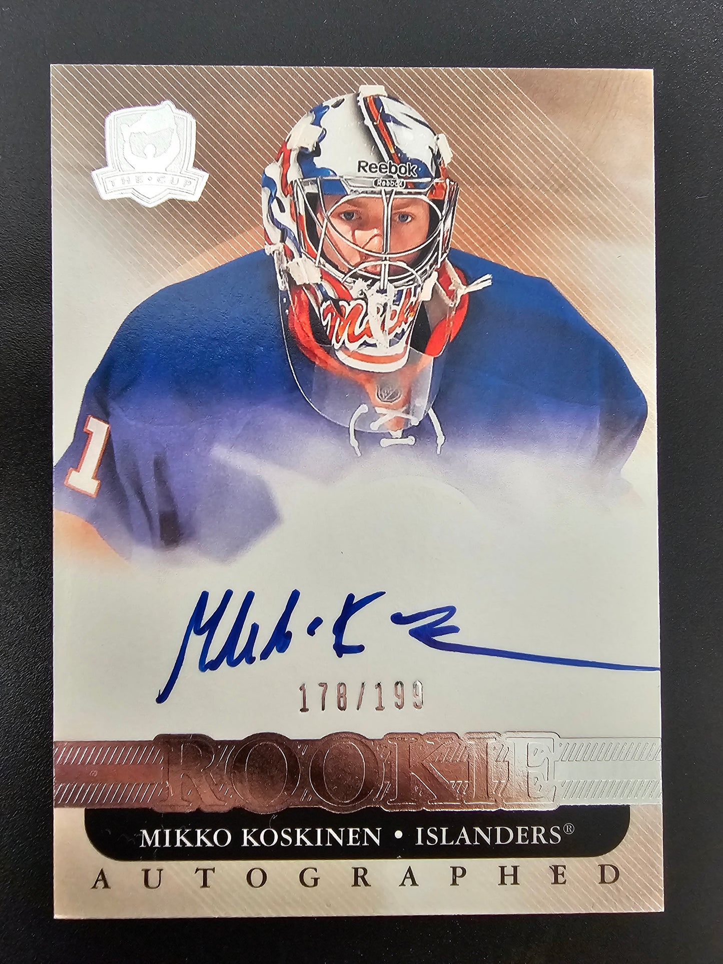 2011-12 Upper Deck The Cup Autographed Rookie - Mikko Koskinen #108 /199 RC