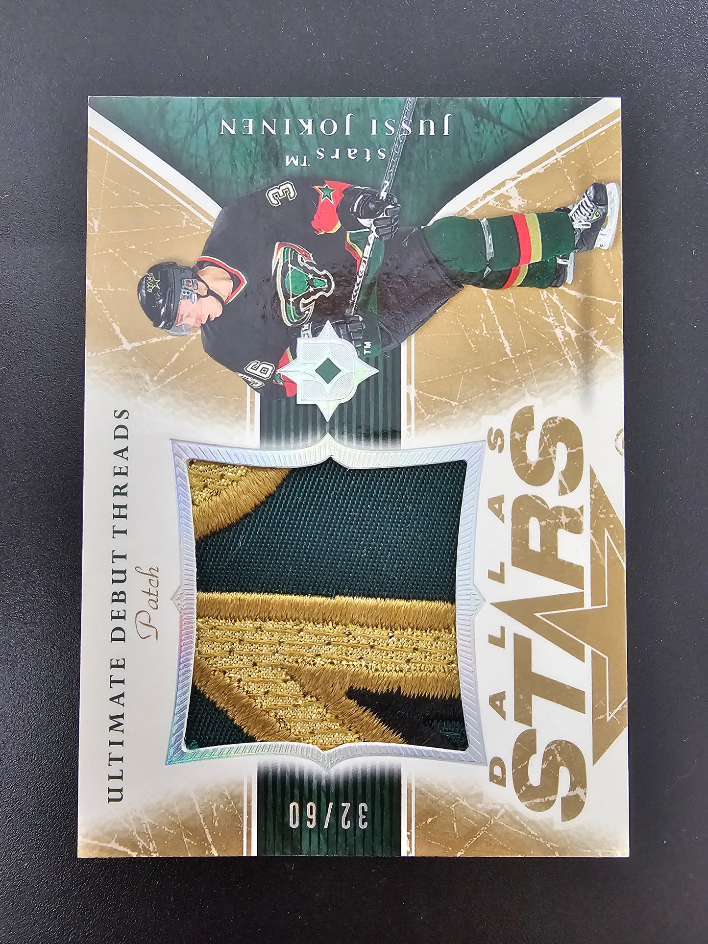 2005-06 Upper Deck Ultimate Collection - Debut Threads Patch - Jussi Jokinen #DTP-JJ /60 RY