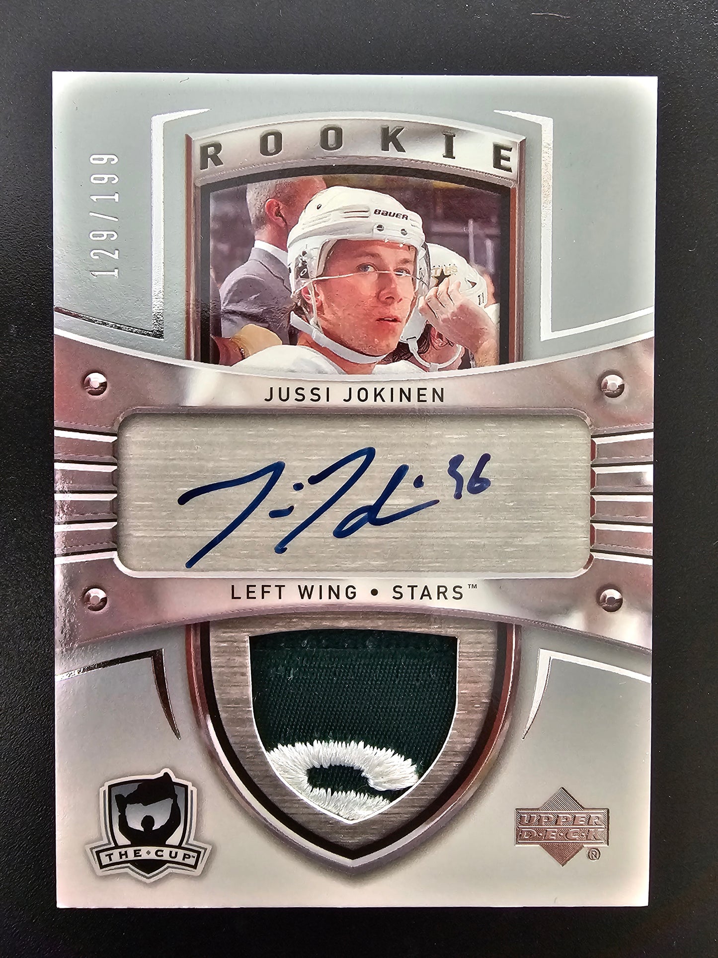 2005-06 Upper Deck The Cup RPA - Jussi Jokinen #112 /199 RC
