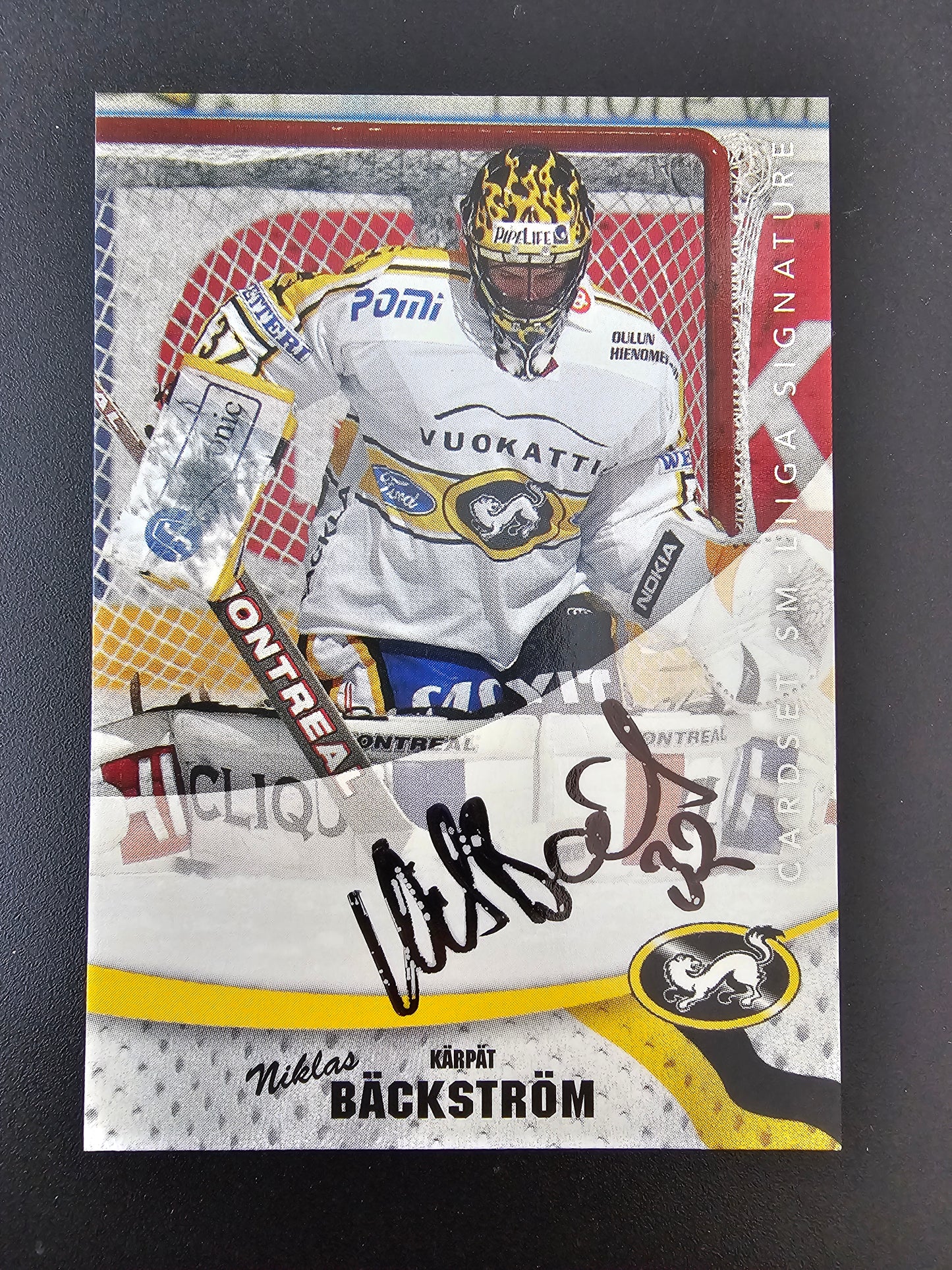 2004-05 Cardset Signature - Niklas Backstrom