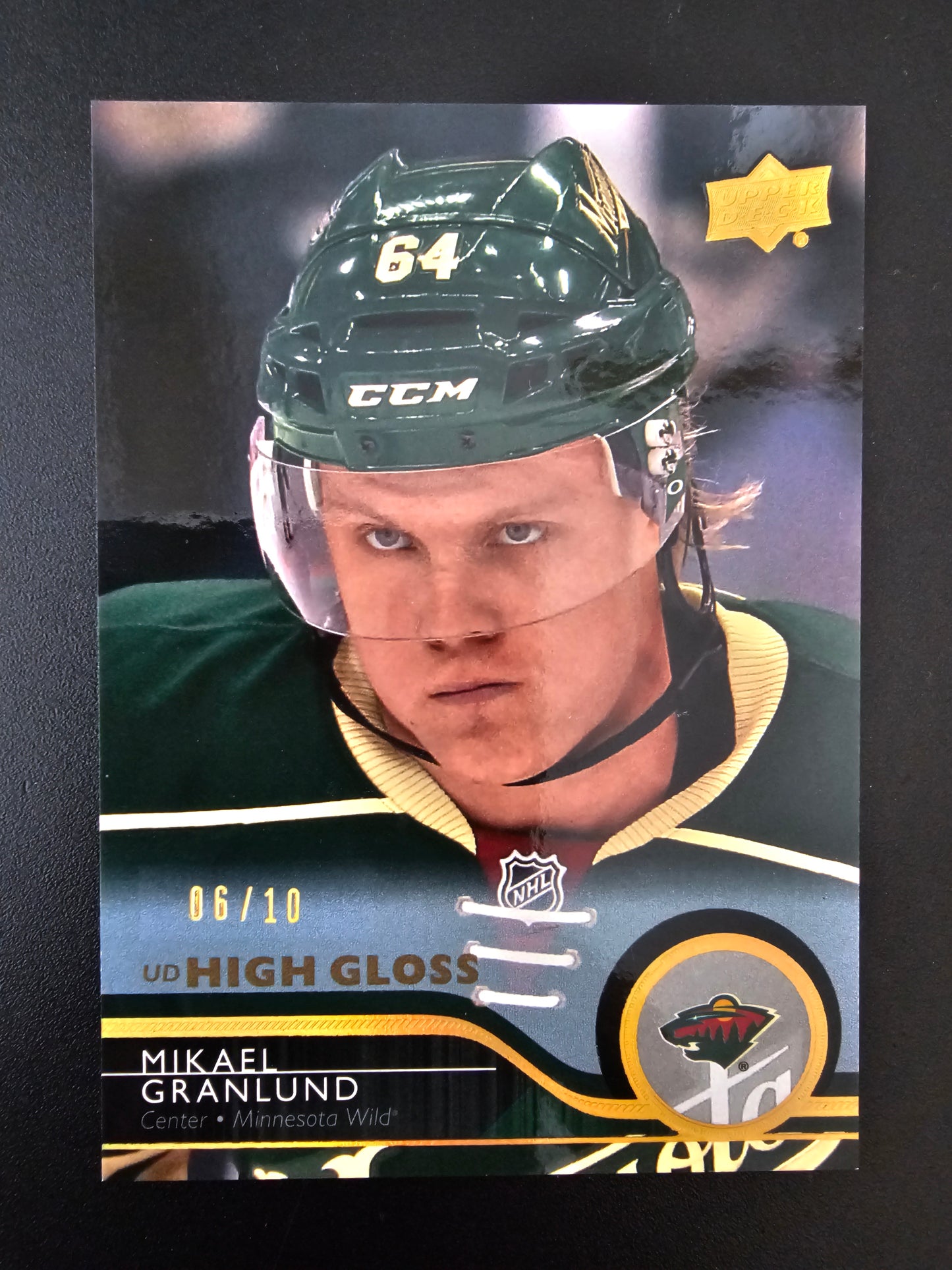 2014-15 Upper Deck - High Gloss - Mikael Granlund #344 /10