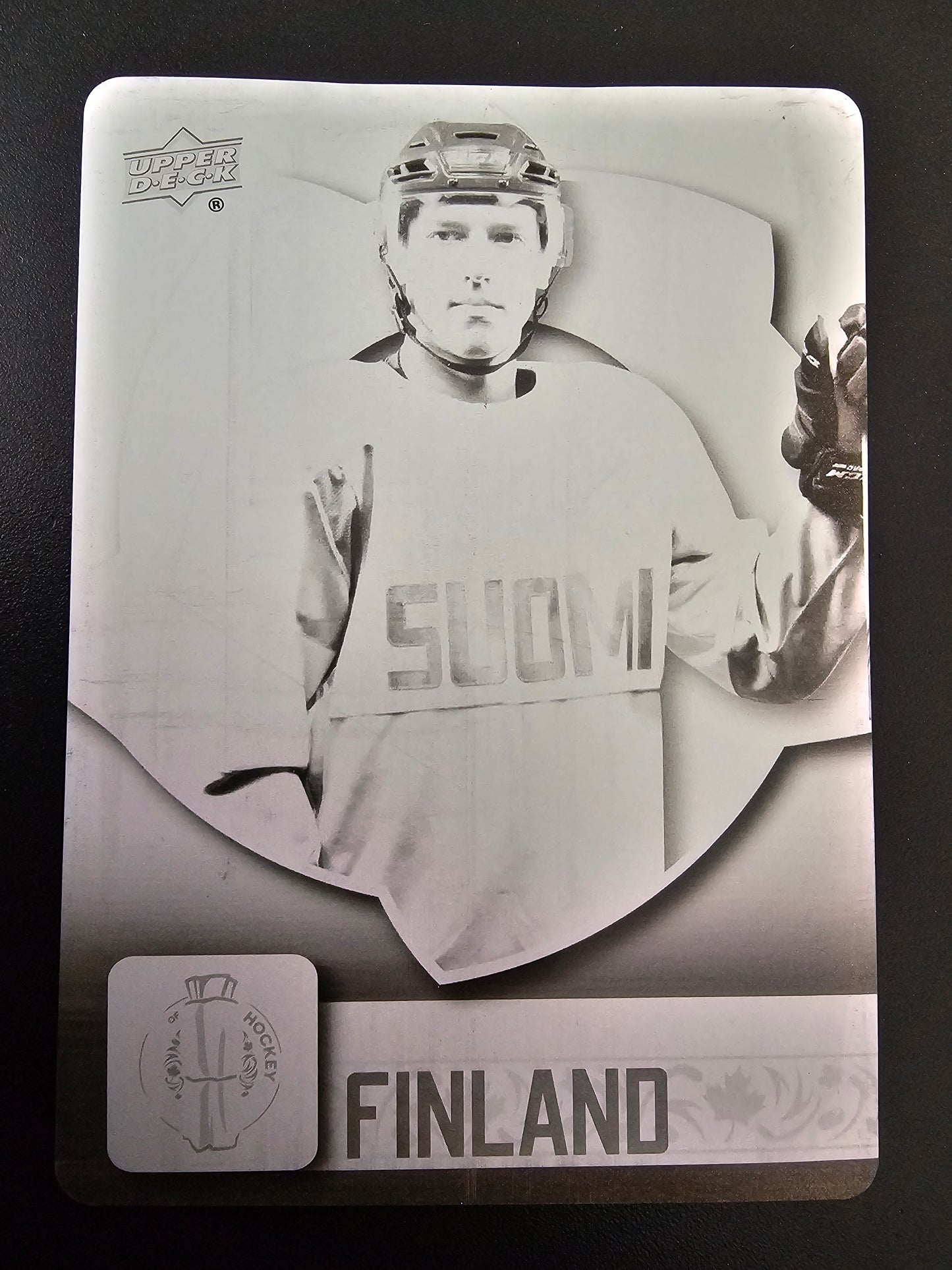 2016 Upper Deck World Cup of Hockey - Black printing plate - Teuvo Teravainen #WCH-21 1of1