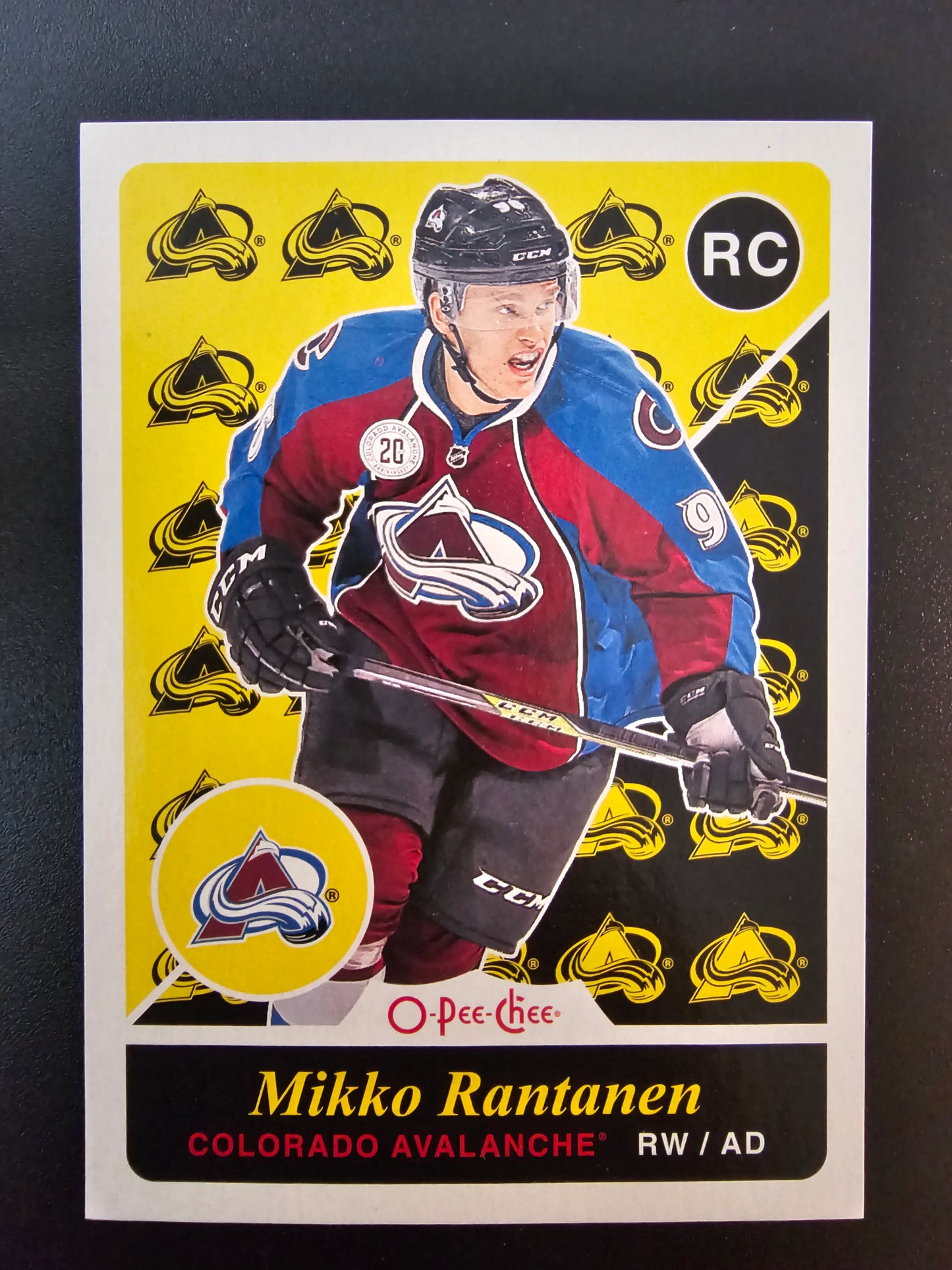 2015-16 Upper Deck - O-Pee-Chee Update - Retro Blank Back - Mikko Rantanen #U49 RY