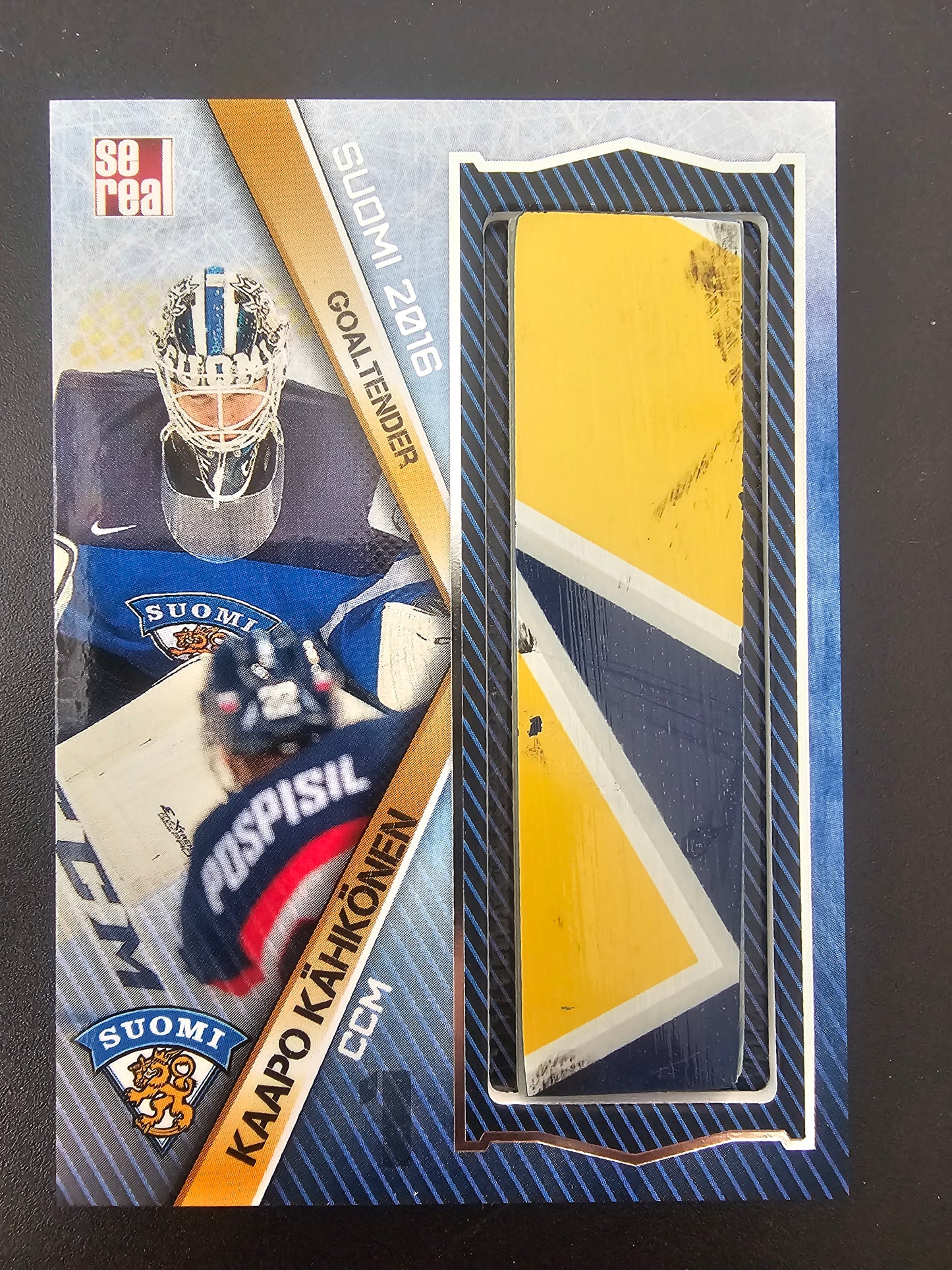 2016 Sereal Team Finland Sticks - Kaapo Kahkonen #FIN-STI-015 /40