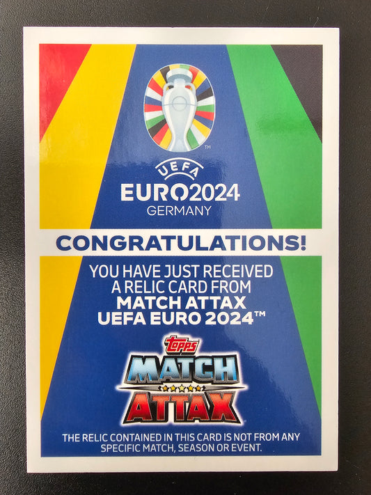 2024 Topps Match Attax Euro 2024 - Centurion Legend Relic -Zinedine Zidane #CM6