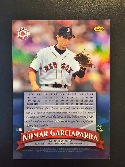1998 Topps Finest - Jumbo - Refractor - Nomar Garciaparra #3R