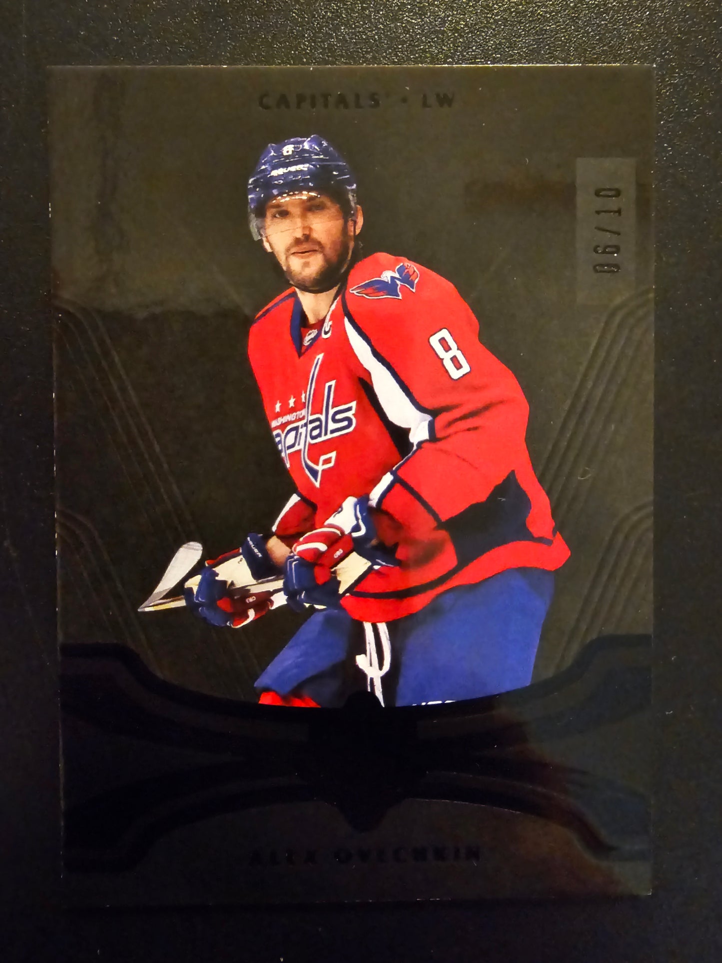 2016-17 Upper Deck Ultimate Collection - Onyx Black - Alex Ovechkin #6 /10