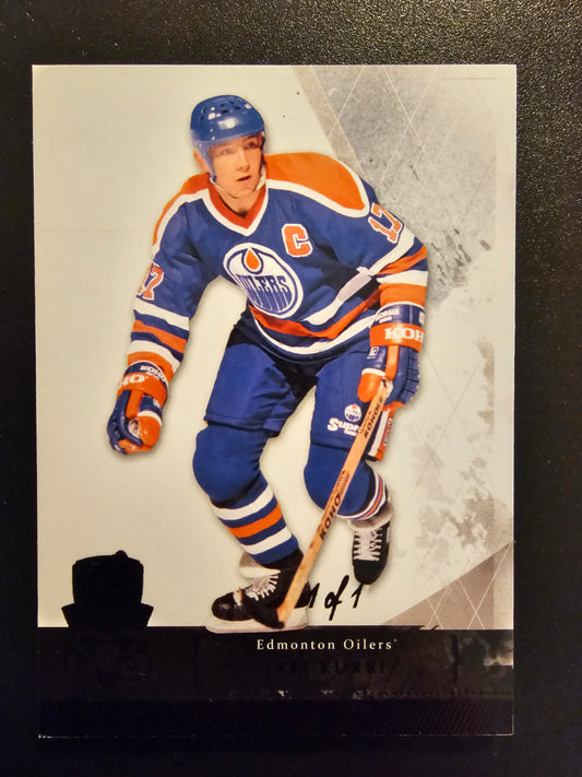2010-11 Upper Deck The Cup - Black - Jari Kurri #57 1of1