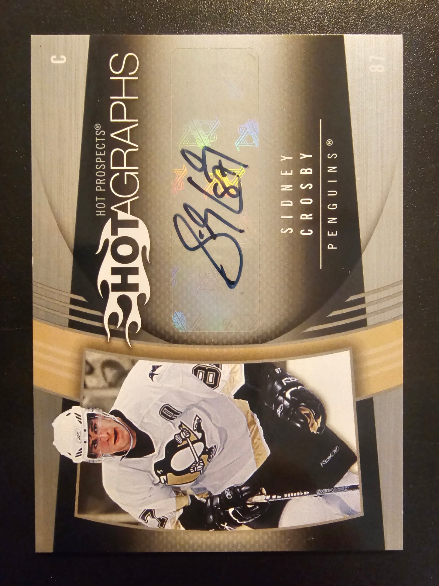 2006-07 Fleer Hot Prospects - Hotagraphs - Sidney Crosby #H-SC