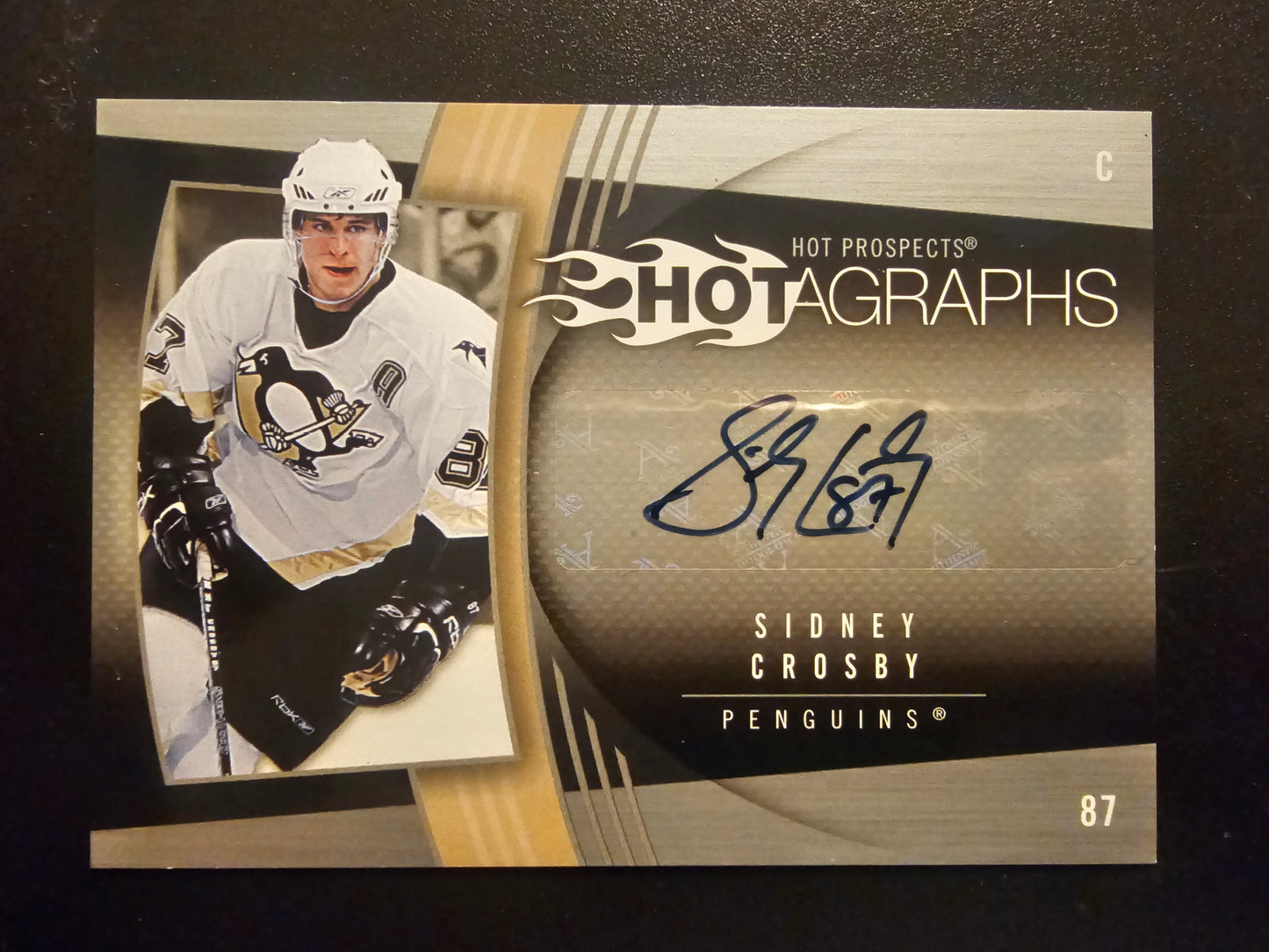 2006-07 Fleer Hot Prospects - Hotagraphs - Sidney Crosby #H-SC