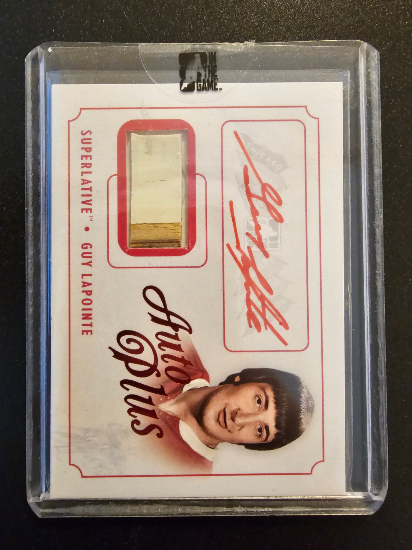 2013 In the Game Superlative The First Six - Superlative Auto Plus - Guy Lapointe #AP-GLA