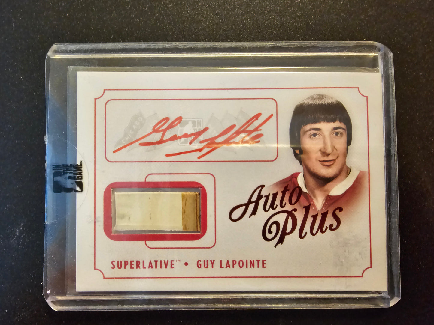 2013 In the Game Superlative The First Six - Superlative Auto Plus - Guy Lapointe #AP-GLA