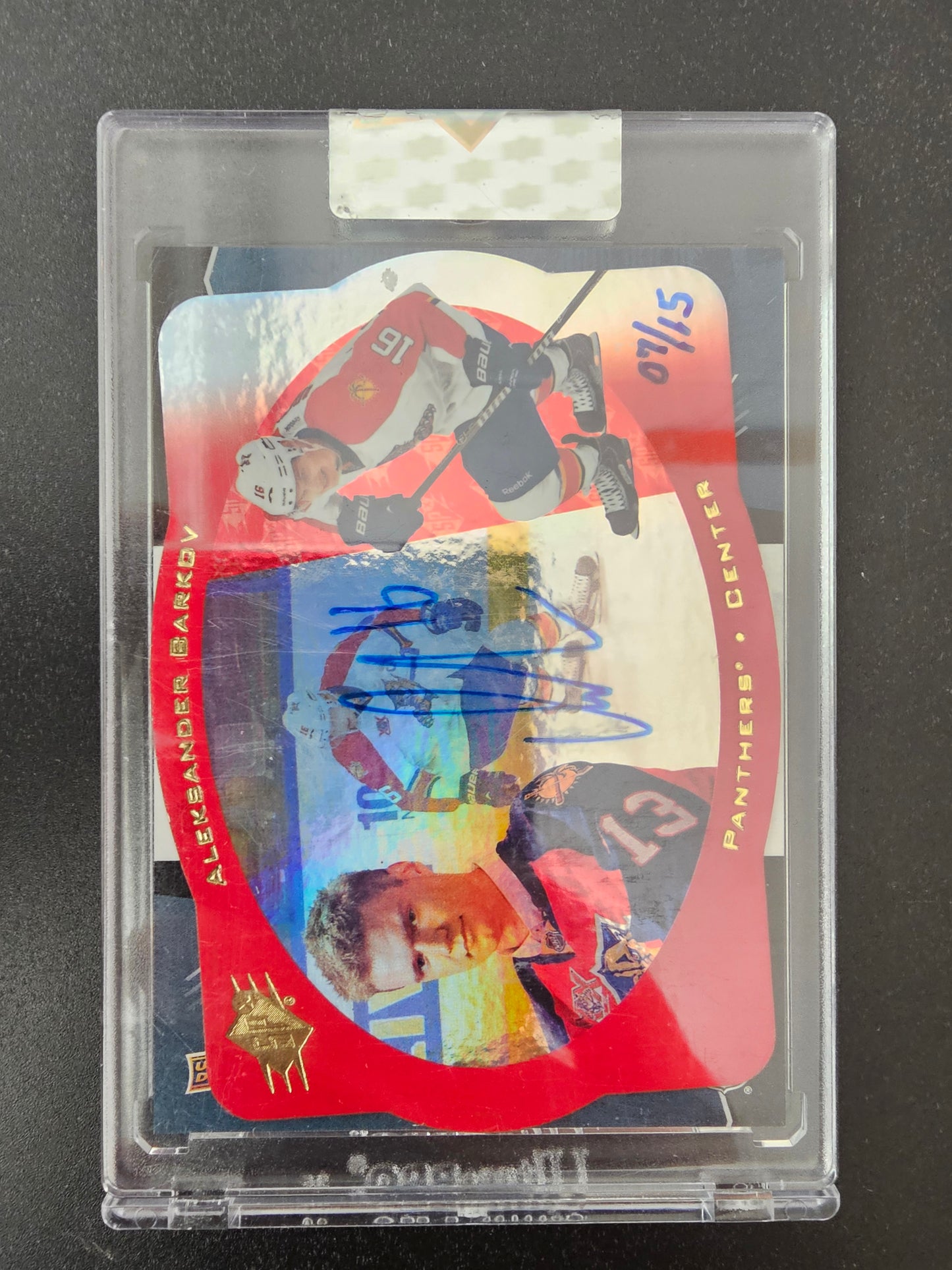 2019-20 Upper Deck Buybacks - Autographed Buybacks - 2013-14 SPx - 1996-97 SPx Retro - Aleksander Barkov /15