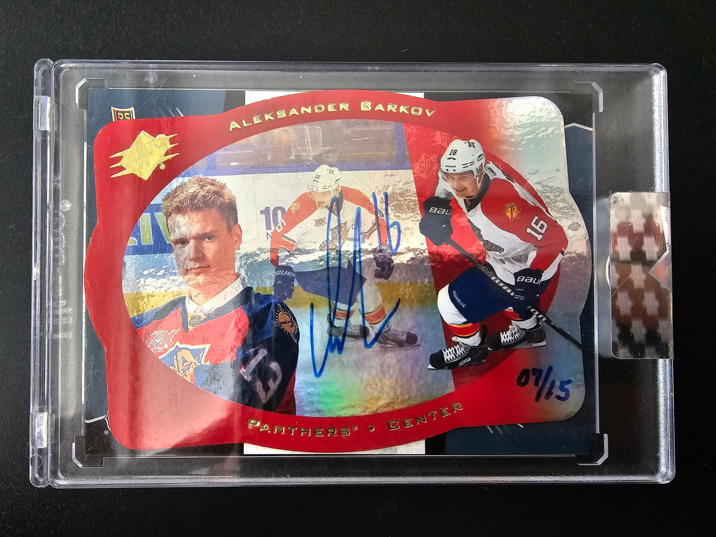 2019-20 Upper Deck Buybacks - Autographed Buybacks - 2013-14 SPx - 1996-97 SPx Retro - Aleksander Barkov /15