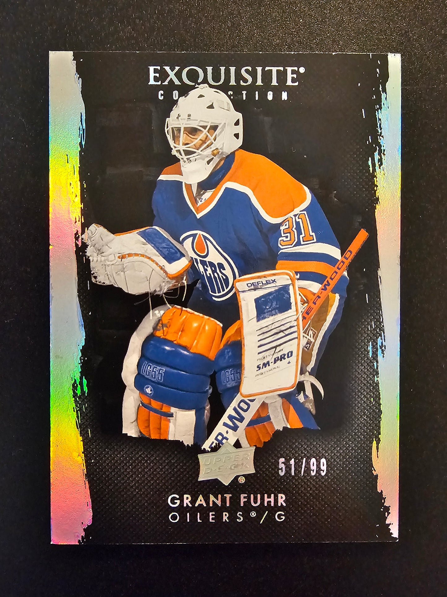 2023-24 Upper Deck The Cup - Exquisite Collection - Grant Fuhr #EB-GF /99