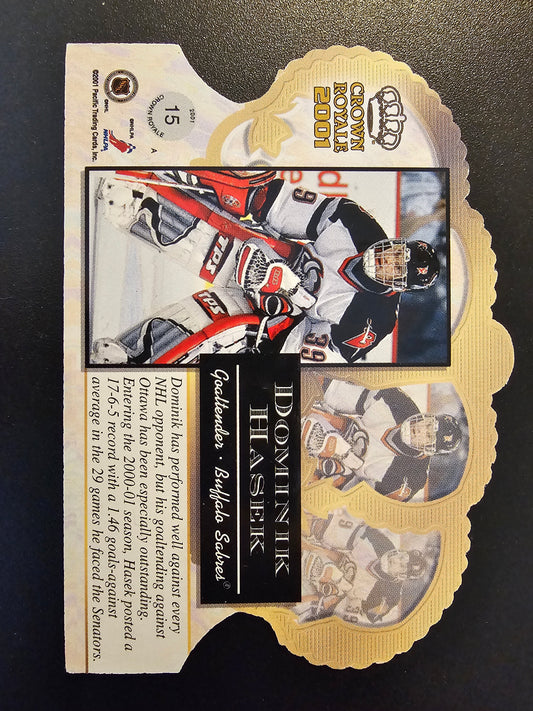 2000-01 Pacific Crown Royale - Red - Dominik Hasek #15