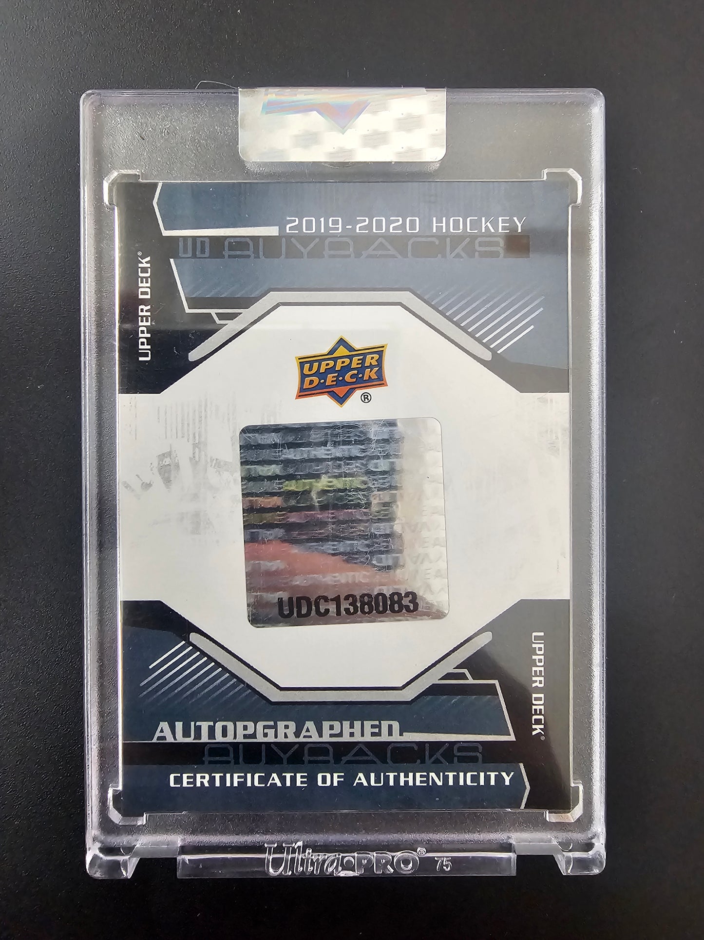 2019-20 Upper Deck Buybacks - Autographed Buybacks - Aaron Ekblad 2015-16 Upper Deck Patch Auto /5
