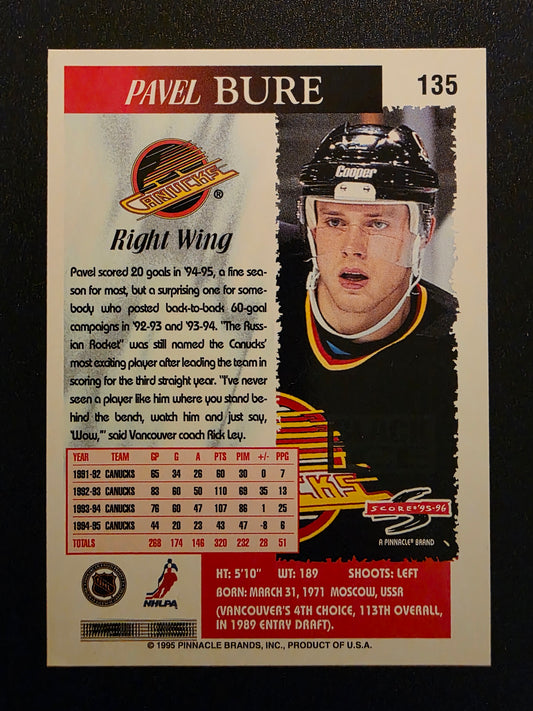 1995-96 Score - Black Ice - Pavel Bure #135