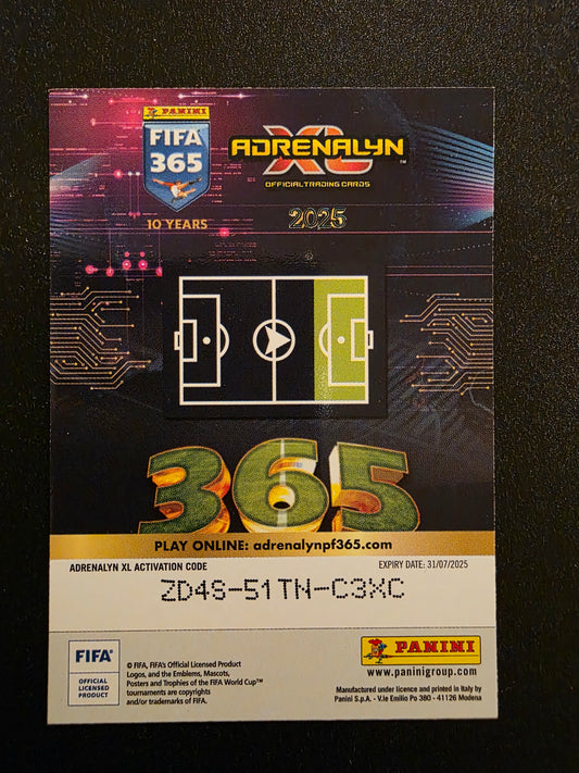 2025 Panini Adrenalyn XL FIFA 365 - Nordic Giant - Erling Haaland #452