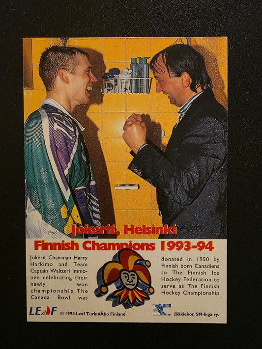 1994-95 Sisu Super Chase - The Canada Bowl