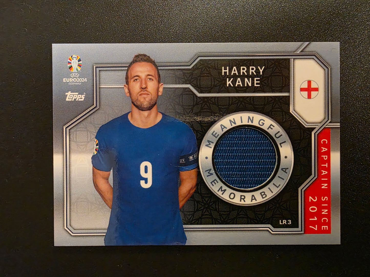 2024 Topps Match Attax UEFA Euro - Meaningful Memorabilia - Harry Kane #LR3