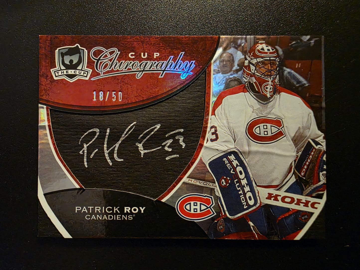 2008-09 Upper Deck The Cup - Chirography - Patrick Roy #CC-PR /50