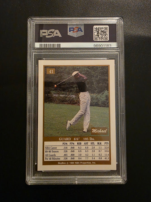 1990-91 Skybox - Michael Jordan #41 PSA 6