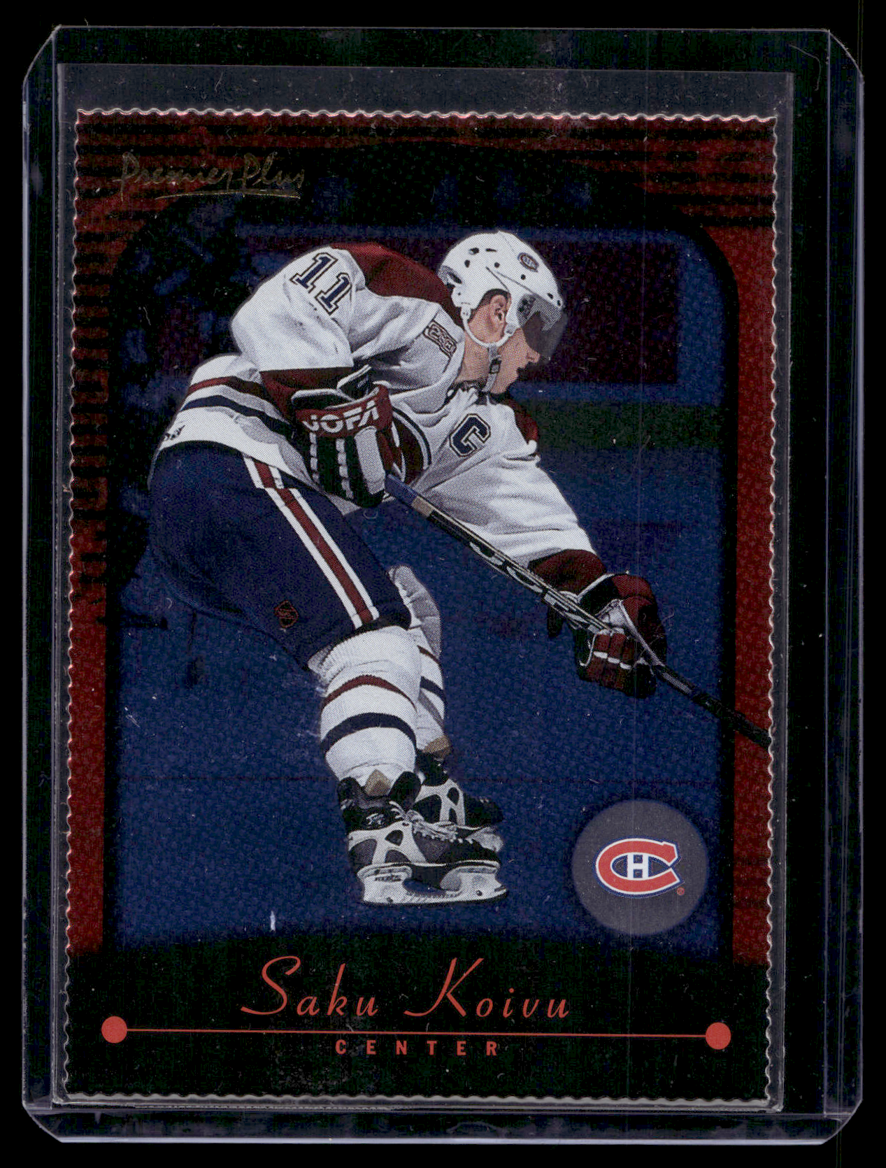 2000-01 Topps Premier Plus - Blue Ice - Saku Koivu #83 /250
