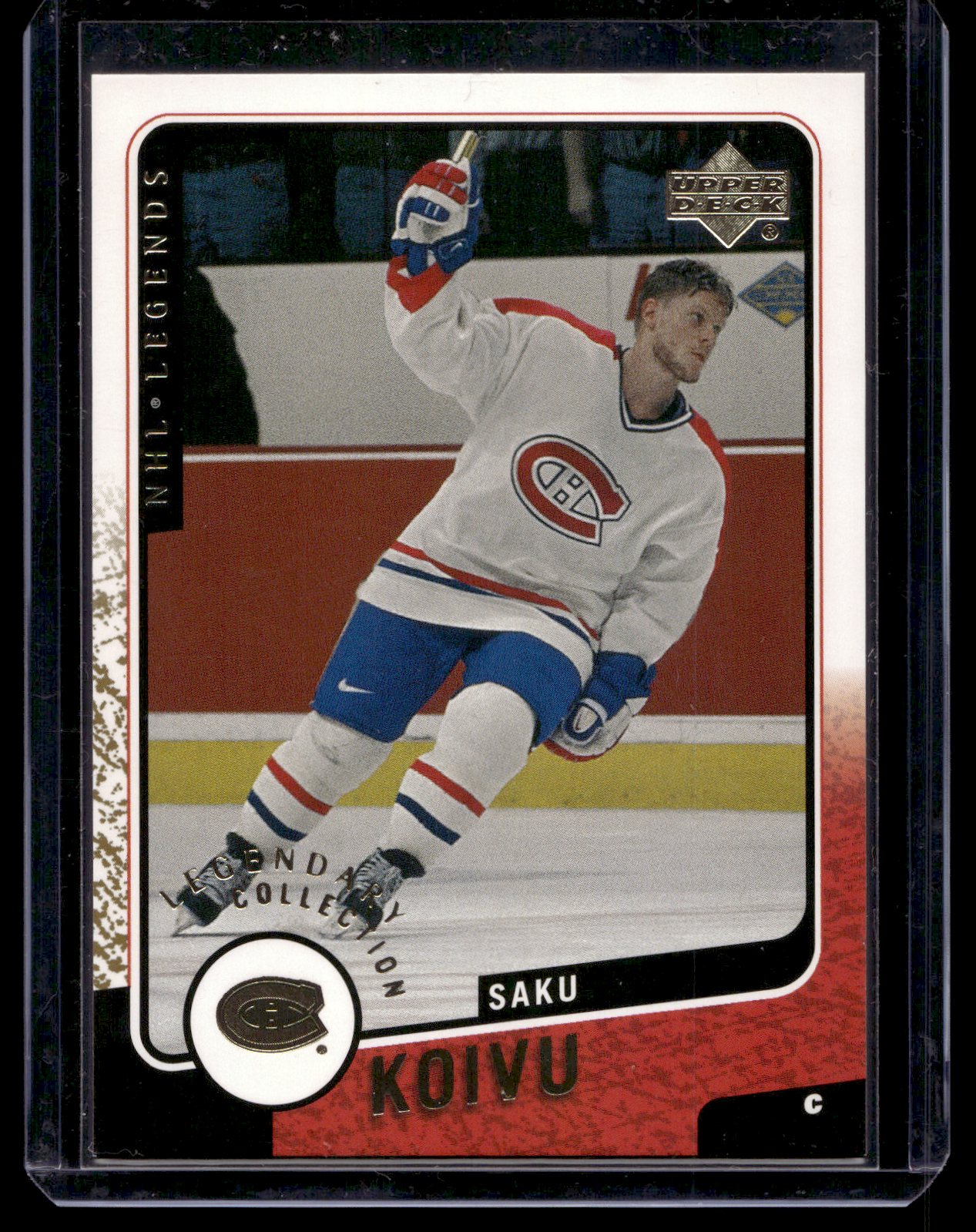 2000-01 Upper Deck Legends- Legendary Collection Gold - Saku Koivu #63 /375