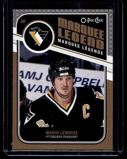 2011-12 O-Pee-Chee - Marquee Legend - Mario Lemieux #507
