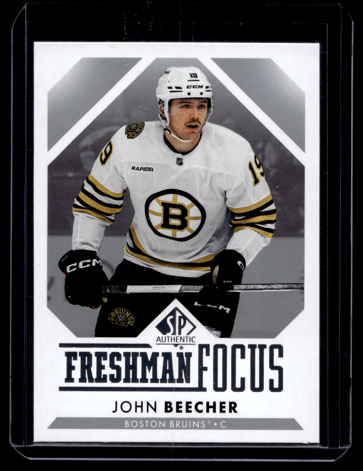 2023-24 Upper Deck SP Authentic - Freshman Focus - John Beecher #FF-44 RY