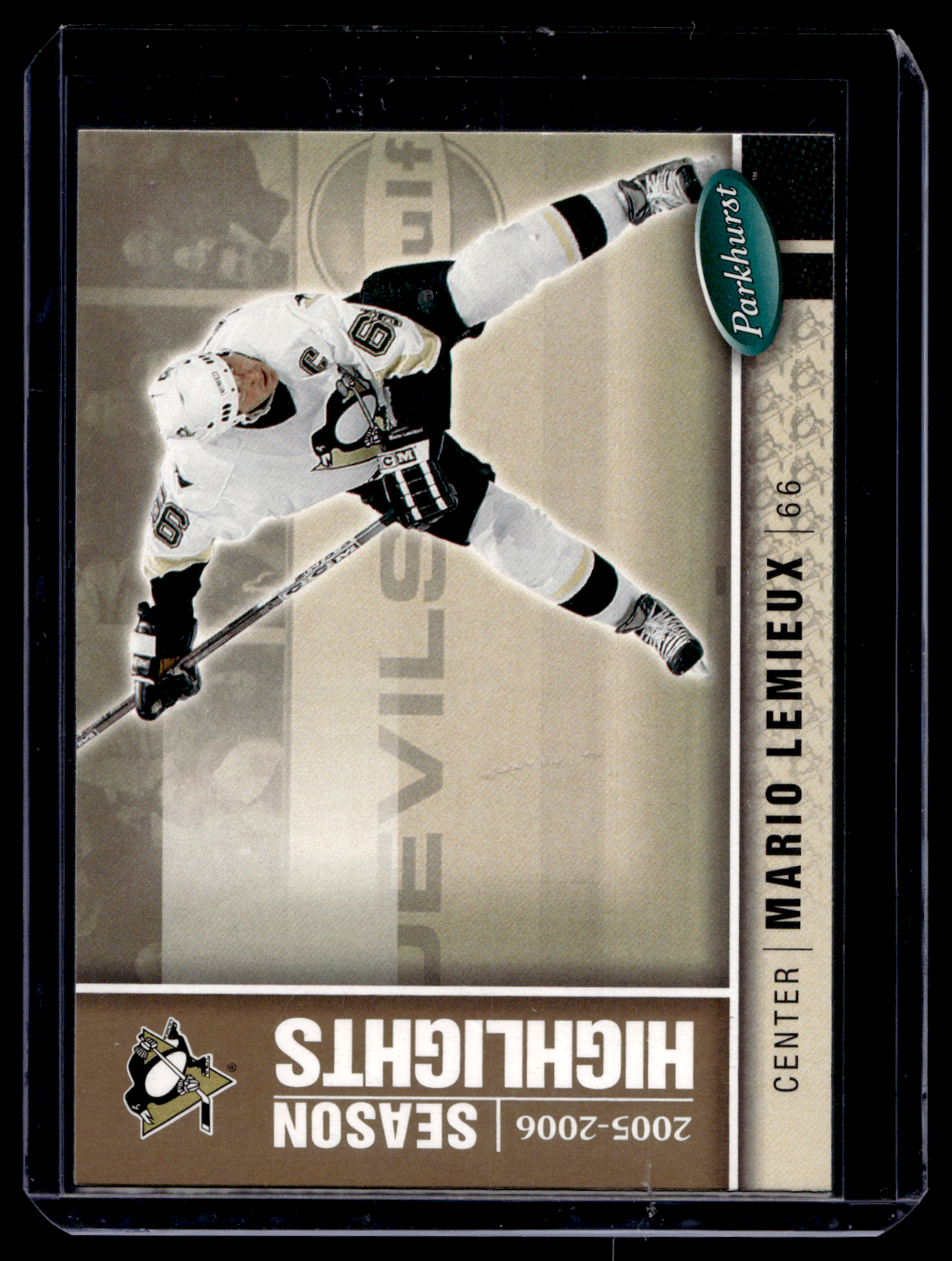 2005-06 Parkhurst - Season Highlights - Mario Lemieux #590