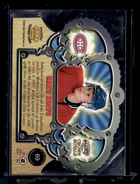 1997-98 Pacific Crown Royale - Saku Koivu #69