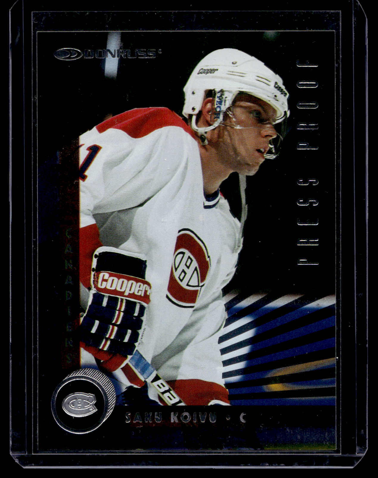 1997-98 Donruss - Silver Press Proof - Saku Koivu #53 /2000