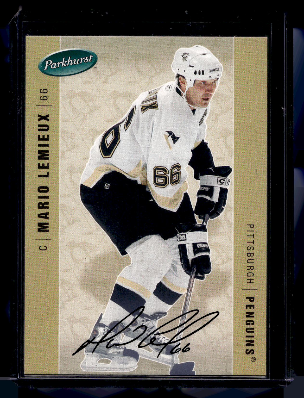 2005-06 Parkhurst - Facsimile Autographs - Mario Lemieux #390 /100