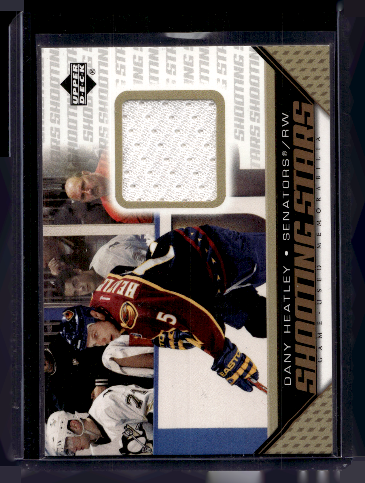 2005-06 Upper Deck - Shooting Stars Game-Used Memorabilia - Dany Heatley #S-DH