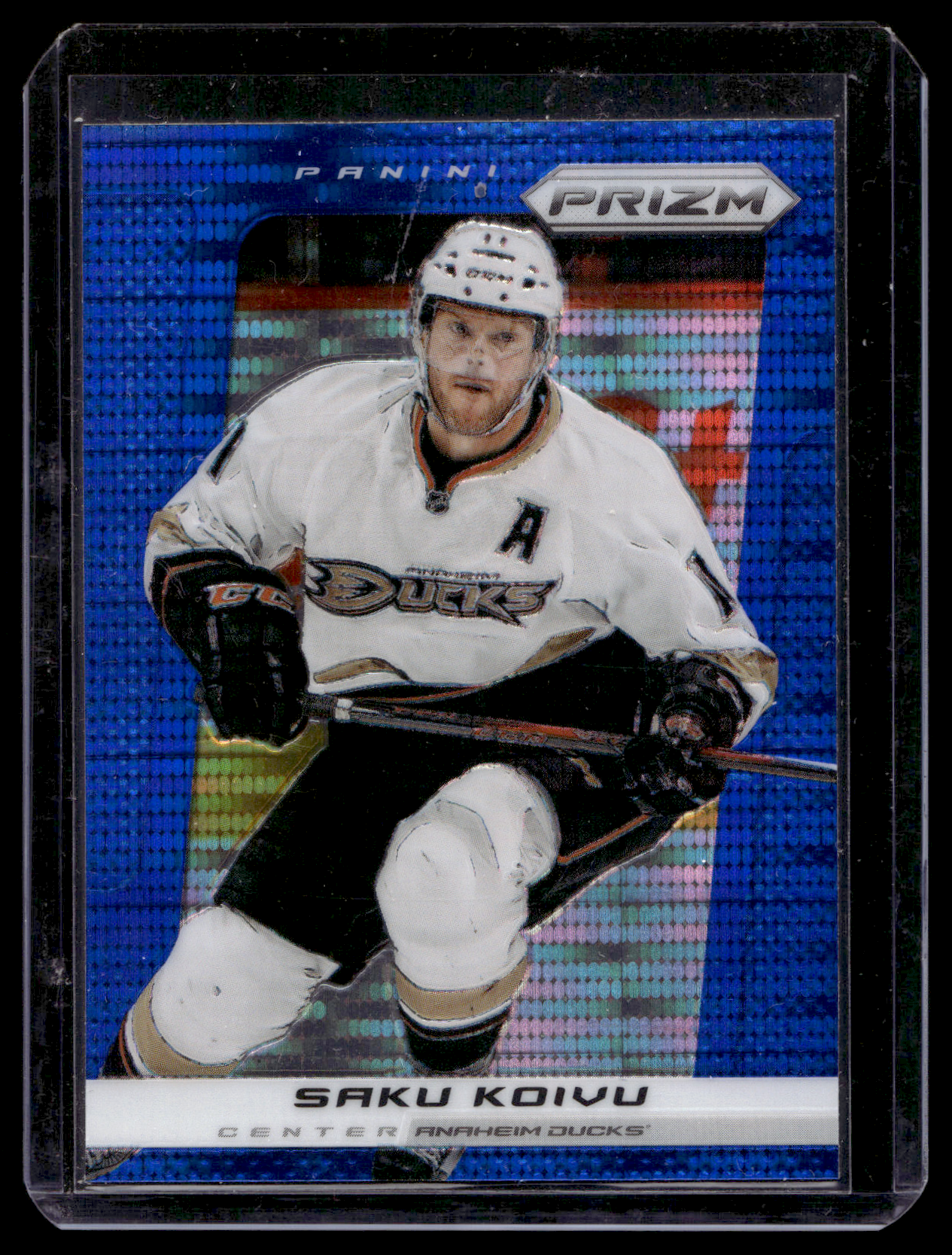 2013-14 Panini Prizm - Wal-Mart Blue Pulsar Prizm - Saku Koivu #114