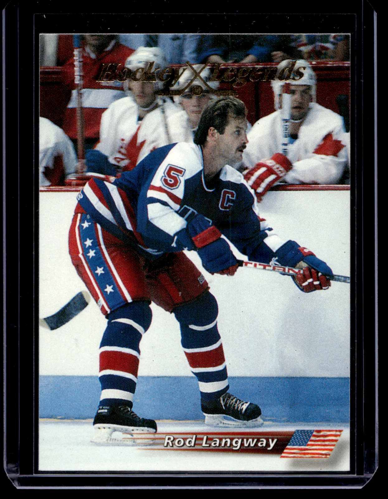 1996 Semic Wien - Hockey Legends - Rod Langway #HL8