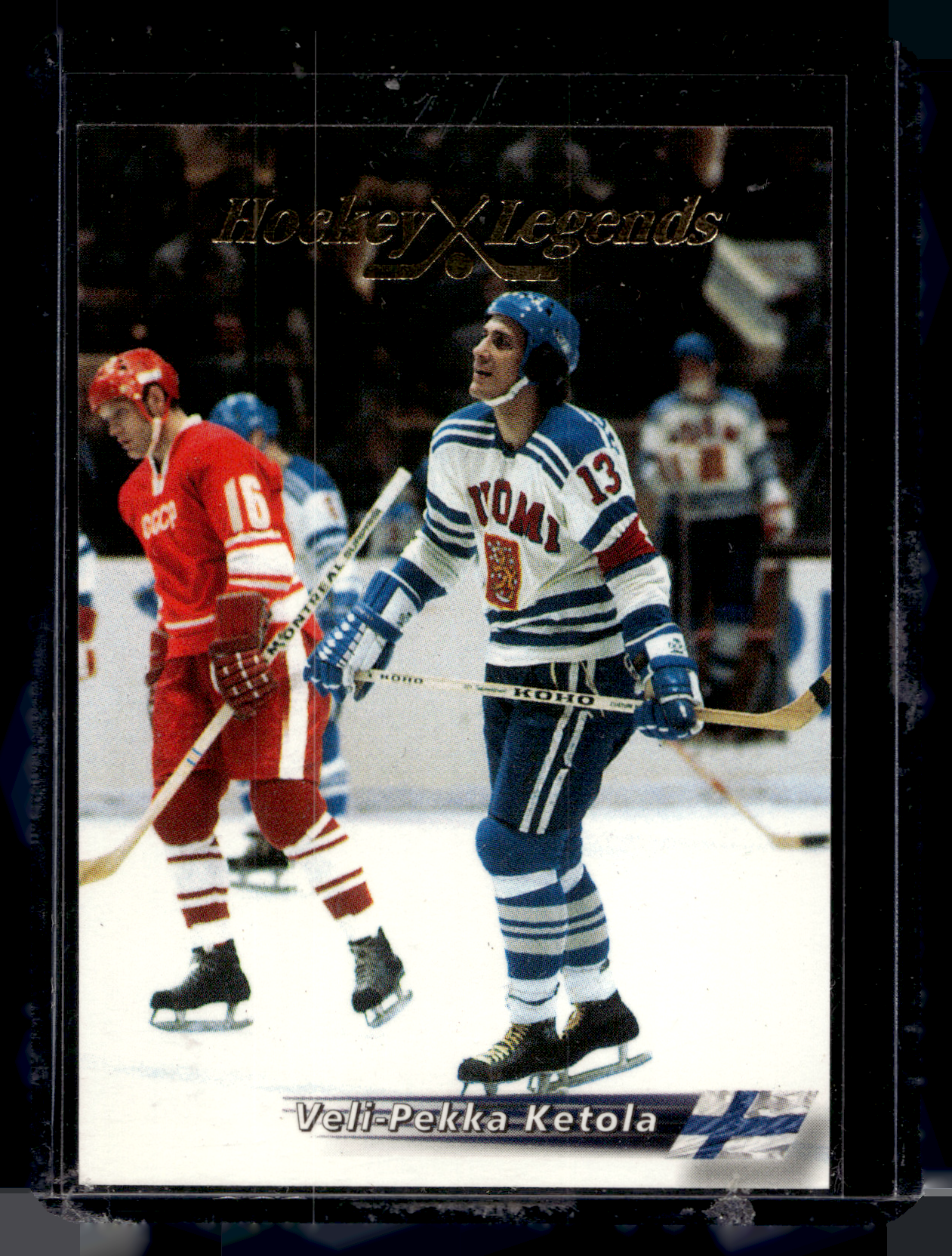 1996 Semic Wien - Hockey Legends - Veli-Pekka Ketola #HL13