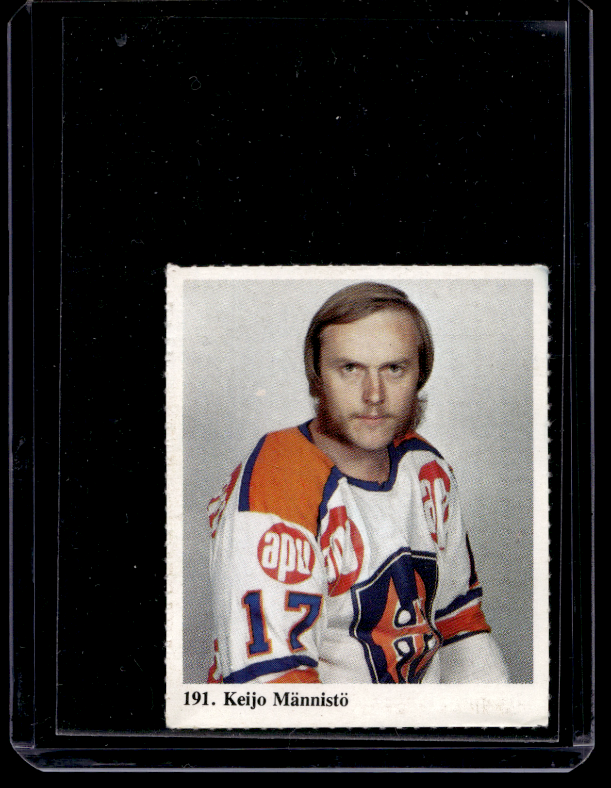 1978-79 Kiekkoilijat kuvina - Keijo Männistö #191