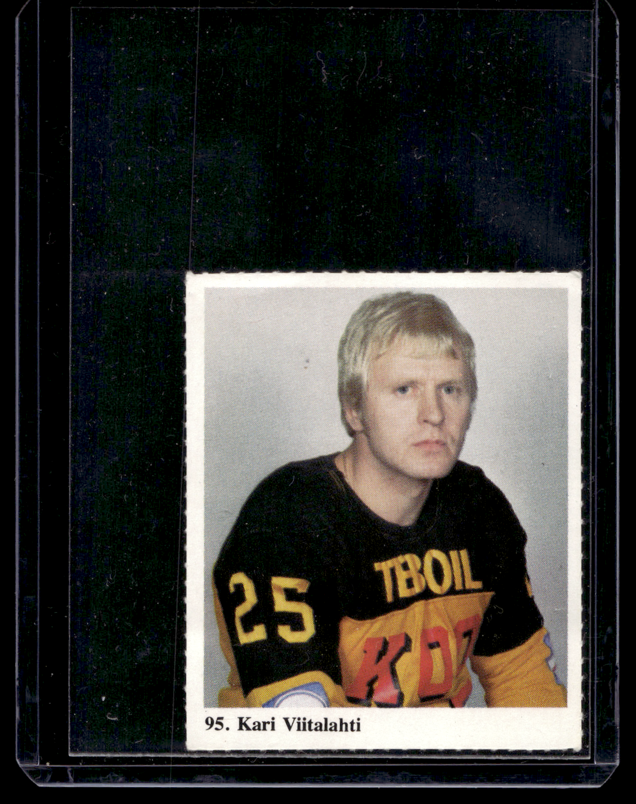 1978-79 Kiekkoilijat kuvina - Kari Viitalahti #95