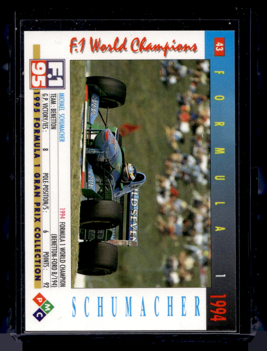 1995 PMC Formula 1 - Michael Schumacher #43