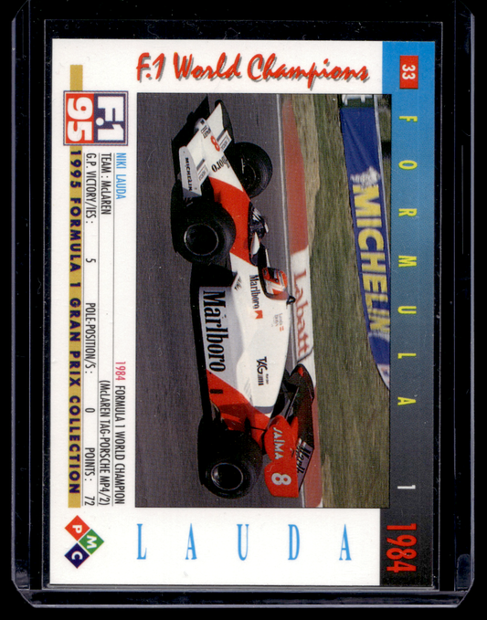 1995 PMC Formula 1 - Niki Lauda #33