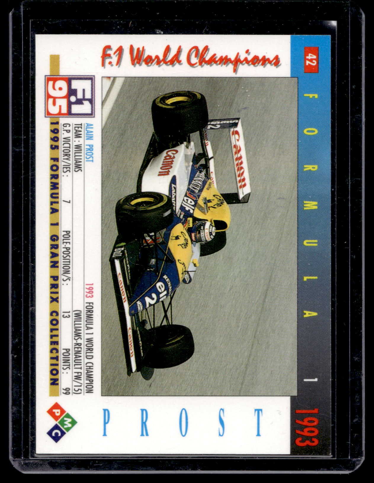 1995 PMC Formula 1 - Alain Prost #42
